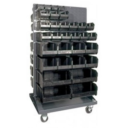

Mobile Double Sided Louvered Rack Conductive