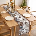 thumbnail image 3 of Farmhouse Table Runner - 36 Inch Long, Kitchen Dining Table Runner Dresser Scarves, Western Texas Star American Country Berry Farmhouse Decor for Coffee Tables Wedding Party Banquet, 3 of 8