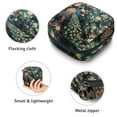 thumbnail image 3 of 1Pc Cute Period Bag Menstrual Cup Pouch, Large Storage Bag Sanitary Purse for Sanitary Napkin Pads, Art Retro Peacock Floral Pads Organizer for Girls Women, 3 of 6