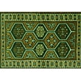thumbnail image 1 of Ahgly Company Indoor Rectangle Persian Green Traditional Area Rugs, 5' x 7', 1 of 1