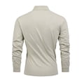 thumbnail image 7 of Yaoyar Men's Quick-Dry Active Sports Shirts Quarter Zip Long Sleeve Running Pullover Tops Outdoor Sweatshirt, 7 of 7