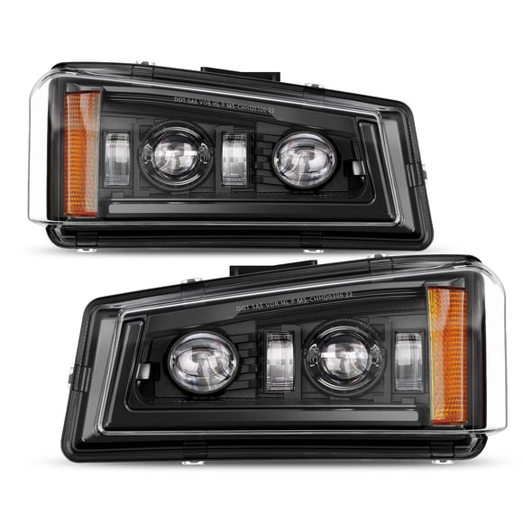 Conjunto de faros LED Z-OFFROAD para Chevy Silverado 03-06