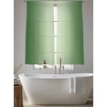 thumbnail image 5 of Green Ombre Sheer Curtains 63 Inch Length 2 Panels Set for Living Room/Bedroom, Modern Gradient Abstract Art Semi Curtain Sheers Drapes Rod Pocket Curtains Window Treatment Set 52''x63''x2, 5 of 7