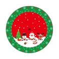 thumbnail image 2 of SPRING PARK 90/120cm Round Feathers Embroidered Christmas Tree Skirt Round Ornaments Xmas Party Home Decoration, 2 of 7
