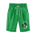 thumbnail image 1 of Pantalones Cortos Casuales de Cintura Elástica de Béisbol Impresos, Pantalones de Pijama con Cordón para el Hogar, la Playa, la Ropa de Dormir Y el Uso Diario, 1 of 2