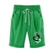 thumbnail image 1 of Pantalones Cortos Casuales de Cintura Elástica de Béisbol Impresos, Pantalones de Pijama con Cordón para el Hogar, la Playa, la Ropa de Dormir Y el Uso Diario, 1 of 2