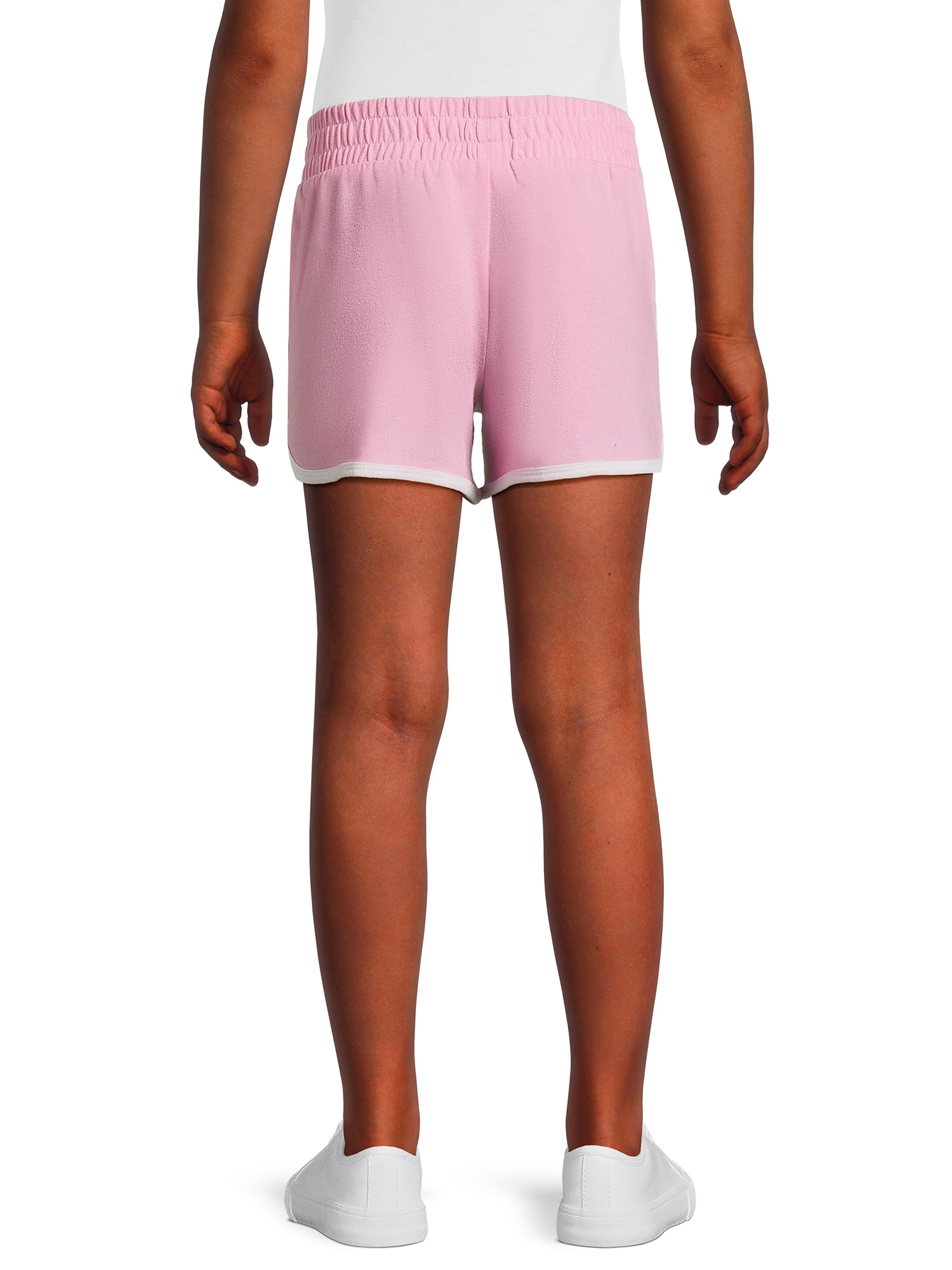 Wonder Nation Girls’ Jersey Dolphin Shorts, Sizes XS-XL & Plus - image 3 of 5