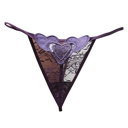 

Lingerie For Women Women Lingerie Women Sexy Lace Underwear Lingerie Thongs Panties Ladies Underwear Underpants Purple