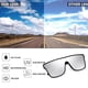 thumbnail image 4 of Gafas de sol FEISEDY B2996 Negro Plateado UV400 62mm, 4 of 7