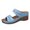 01_Blue, variant on Womens Sandals Fashion Women Summer Flowers Casual Open Toe Massage Soft Bottom Slides Breathable On Style with Heel Beach Shoes Khaki,7.5