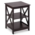 thumbnail image 4 of Costway Table de Chevet à 3 Niveaux Étagère de Rangement Salon Expresso, 4 of 10