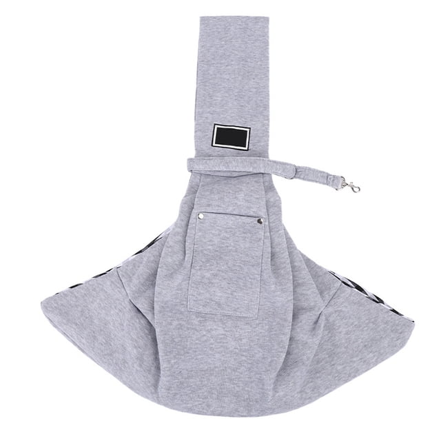 Sac à Bandoulière Réversible pour Chiots, Chats et Petits Chiens, Sac à Main Mains Libres Confortable avec Poche de Rangement pour Promenade en Plein Air et Voyage