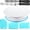 Blue, variant on Cake Decorating Kit Baking Supplies Cake Turntable with 2 Frosting Straight Angled Spatula 3 Icing Smoother Scrapers Baking Accessories Tools for Beginners and Pros, White