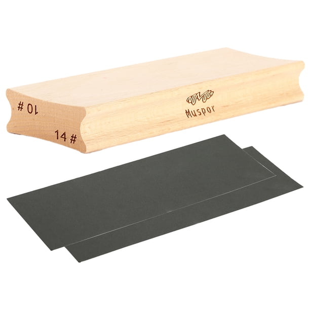 Herramientas Luthier para Guitarra Bloques Lijado Radio Doble Propósito Bloque