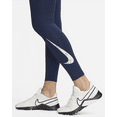 thumbnail image 5 of Nike One Women's Mid-Rise 7/8 Graphic Training Leggings, Midnight Navy/Football Grey, L, 5 of 6