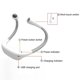 thumbnail image 1 of Luz de lectura de cuello led, 1 of 2
