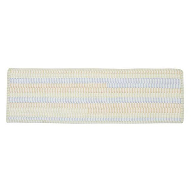 Colonial Mills TK58A008X028BX Ticking Stripe- Starlight Stair Tread - single Rug