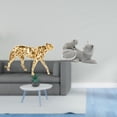 thumbnail image 2 of Figura de guepardo,Figura de guepardo dorado,adorno de escritorio moderno,Adorno de mesa con estatua de guepardo realista,Figura de escritorio,Estatua de gato,linda, 2 of 8