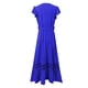 thumbnail image 5 of Vestido largo con cuello en V y encaje floral para mujer talla grande - Diseño fluido, tejido cómodo, primavera/otoño - Tallas S-XXL, versátil para fiestas, 5 of 5