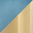 thumbnail image 2 of LumiSource Gold Steel, Light Blue Velvet Fran Chair - Set of 2, 2 of 12