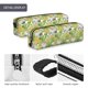 thumbnail image 4 of Disketp Gnome and Pineapple Estuche de Lápices de Cuero con Cierre, Estuche Compacto para Papelería, Bolígrafos y Accesorios Pequeños, 4 of 7