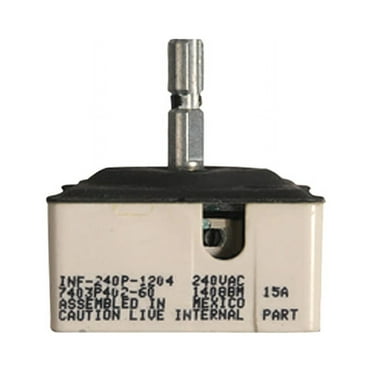 ForeverPRO 7403P402-60 Switch In for Whirlpool Cooktop 703650 4381772 04100359 04100360