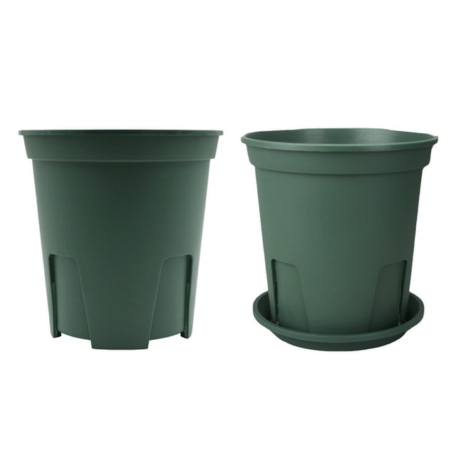 Ruiboury 5piece Breathable Plant Pots Sturdy And Lightweight Anywhere Drainage System Single pot 180锛?8*18cm 1Set