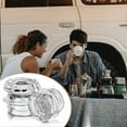 thumbnail image 3 of 2 Pcs Percolateur à Café en Verre de Remplacement, Bouton de Filtre à Café en Verre, Percolateur à Café en Verre, Percolateur à Café Transparent Banmo, 3 of 5