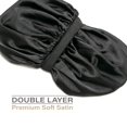thumbnail image 2 of Hweilai Adjustable sleeping silk cap black, 2 of 5