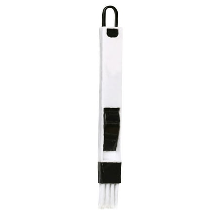 

TOYMYTOY Multipurpose Window Groove Cleaning Brush Corner Cranny Household Keyboard Brush Cleaning Tool with Detachable Dustpan (Black)