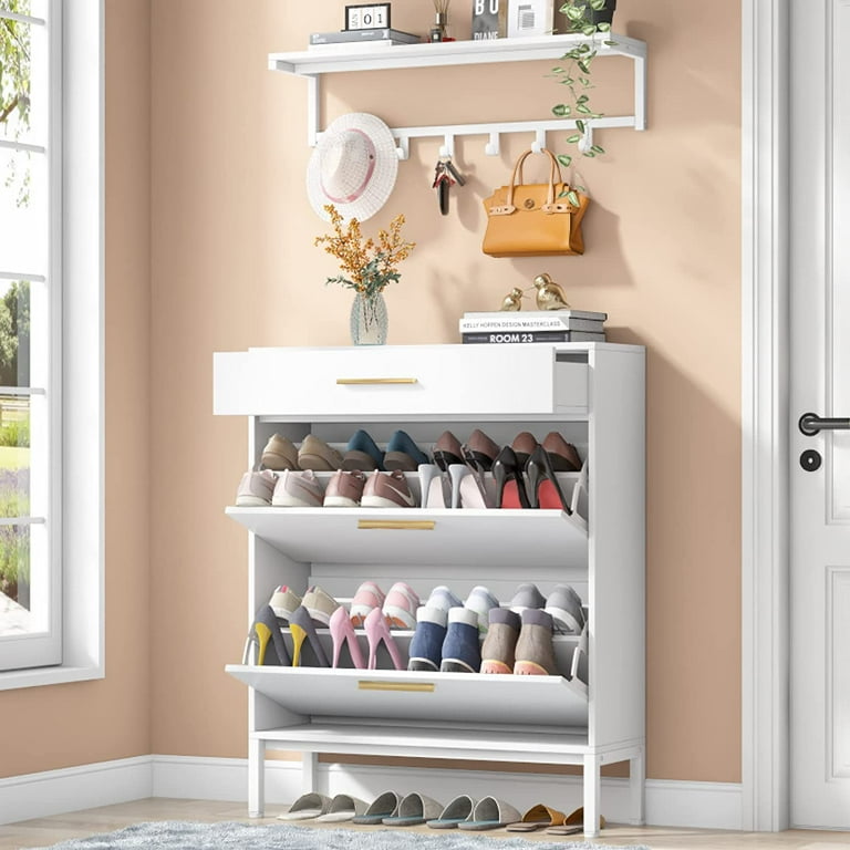 Tribesigns 8-Tier Large Shoe Rack Organizer Closet For Entryway Bedroom  Hallway