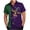 Army Green, variant on Mardi Gras Shirts for Men Summer Short Sleeve Casual Button Down Shirts Novelty Graphic T-Shirts Carnival Themed Party Outfits