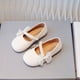 thumbnail image 2 of Zapatos de cuero para niñas, zapatos de princesa para primavera y otoño, zapatos de baile estilo occidental con suela suave y perlas para niñas, 2 of 5
