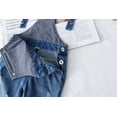 thumbnail image 5 of KIDSCOOL SPACE Baby Boy Girl Jean Overalls,Toddler Ripped Denim Cute Workwear, 18-24 Months, 5 of 8