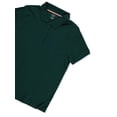 thumbnail image 2 of French Toast Women's Stretch Pique Polo Color: green Size: s, 2 of 3