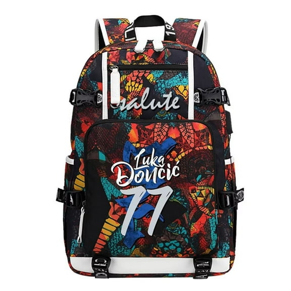 Basketball Player D-oncic Multifunction Backpack Travel Taptop Daypack Fans Bag For Men Women (R-1)