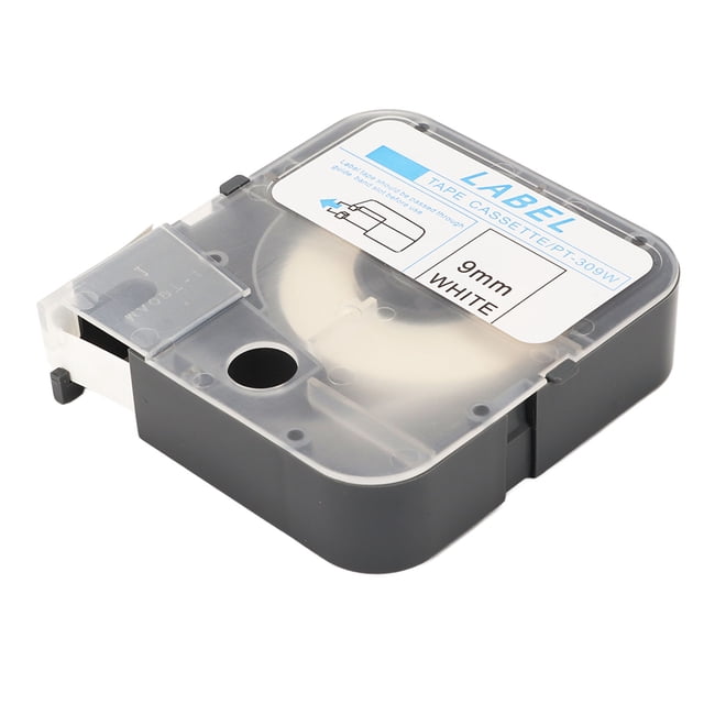 Label Maker Tape Refills, Clear Printing Self Adhesive 9mm Wide Label Maker Tape For LM380E LM390A