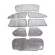 thumbnail image 1 of For Land Cruiser Prado Car Window Windshield Sunshade Front UV Protect Reflector Sun Visor Accessor, 1 of 5