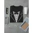 thumbnail image 3 of Cool Fancy Bowtie  Men T-Shirt, Male Medium, 3 of 4