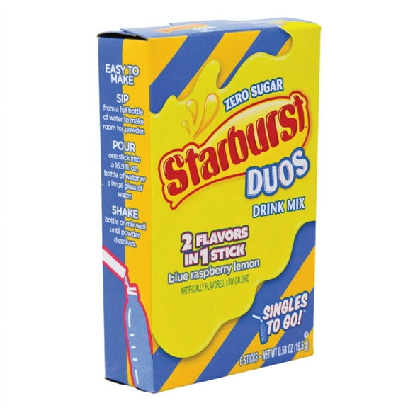 Starburst Duos Blue Berry Lemonade Drink Mix | 1 Pack