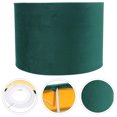 thumbnail image 1 of IFANLANDOR 1Pc Lampshade Modern Lampshade Velour from Dust for Table Light, 1 of 4