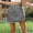 Black, variant on IUYRTFE Women's High Waist Gingham A Line Mini Skirt Zip Up Casual Summer Plaid Short Skirt