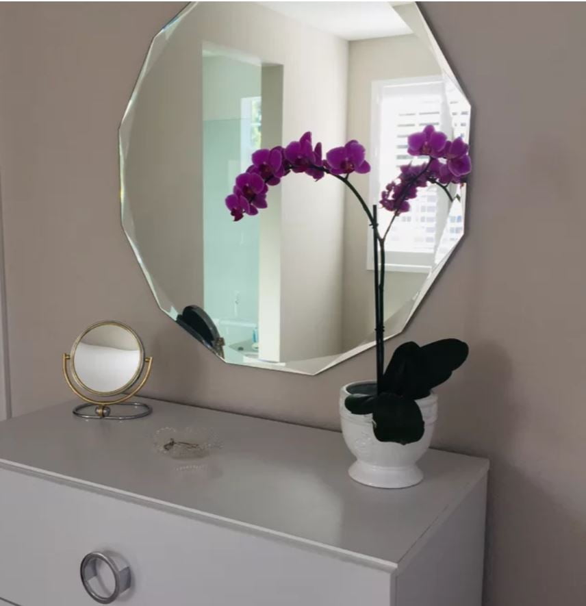 Frameless Diamond Wall Mirror&nbsp;