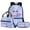 Cute Cat, variant on Psesaysky Cute Fire Dragon School Backpack for Girls 17 Inch Book Bag +Lunch Bag +Pencil Case 3 Pcs Backpack Set Schoolbag for Kids Boys Back To School Bookbag Kawaii Daypack