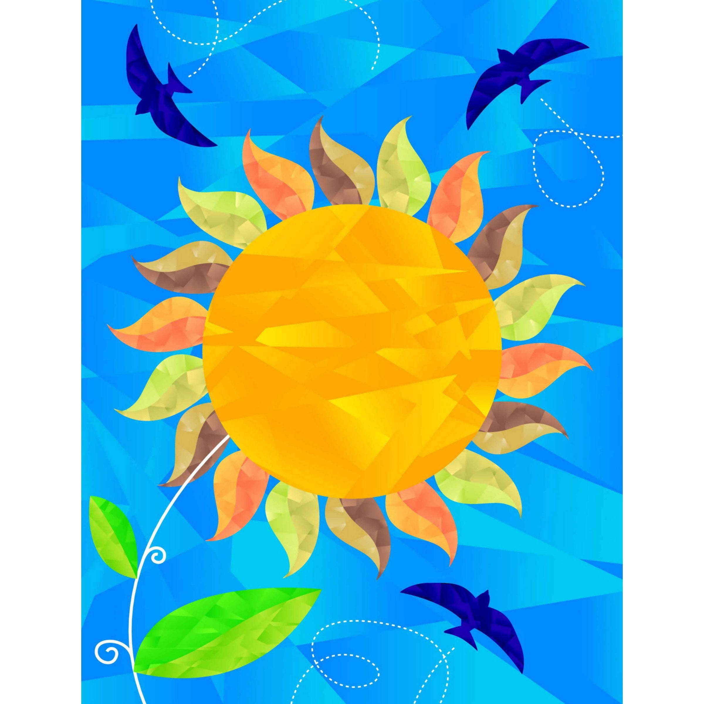 Marmont Hill "Sunflower" by Curtis Painting Print on Canvas