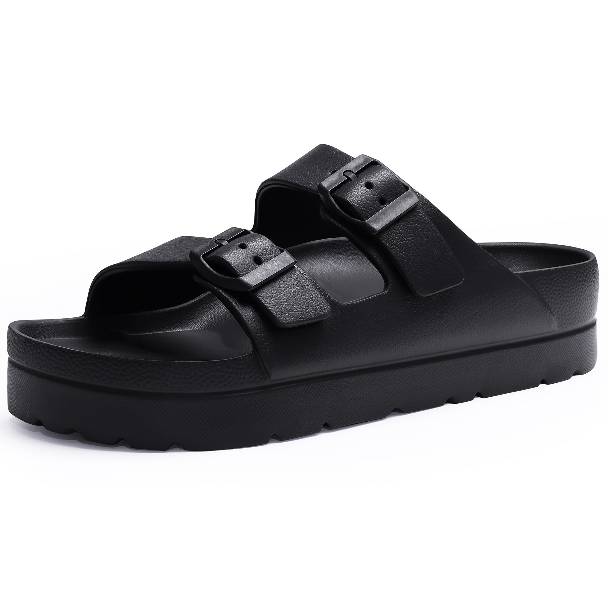 Litfun Women's Platform Slide Sandals with Arch Support photo 1