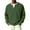 Green, variant on Fabrcox Ribbed Knit Mens Long Sleeve Henley Shirts Button Up Mens V Neck T Shirts Big and Tall Sports Workout Athletic Shirt Men Black XL