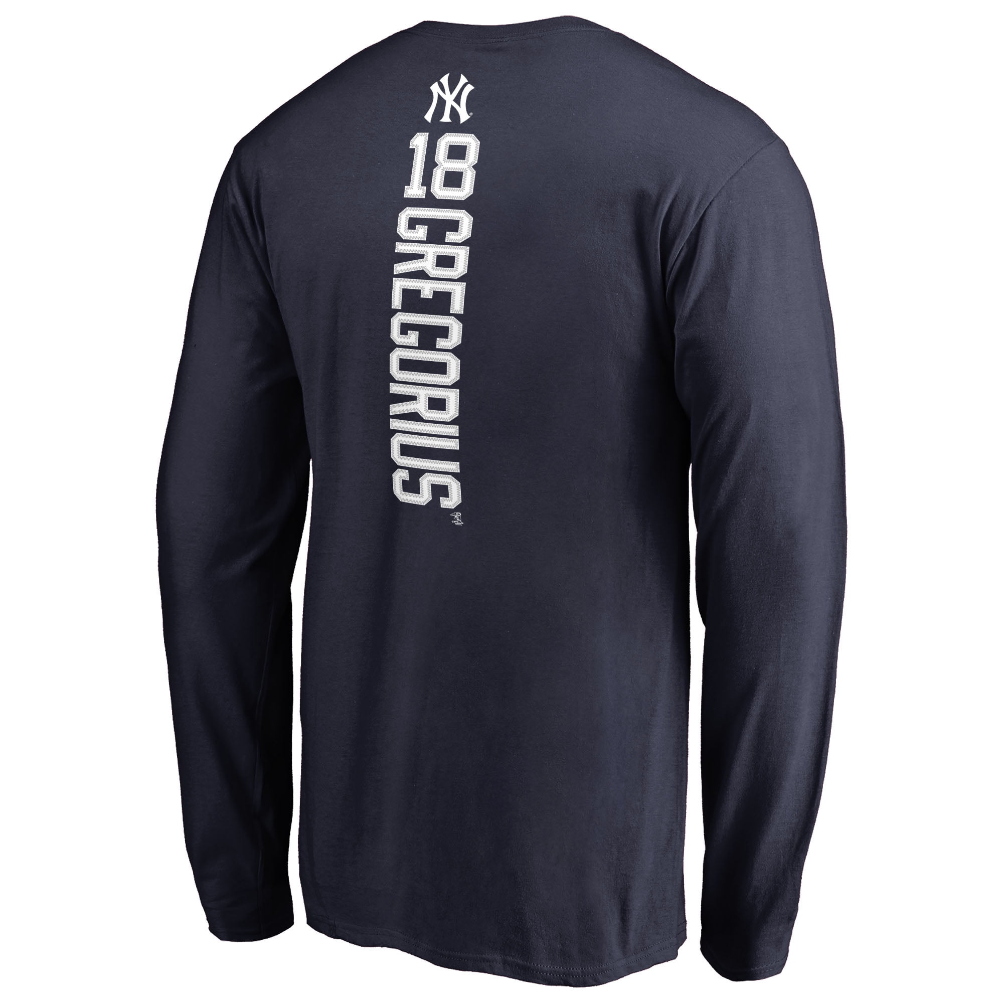 yankees long sleeve tee shirt