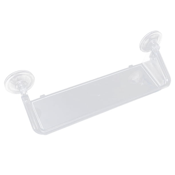 Estante de almacenamiento con ventosa para inodoro y baño, organizador de artículos de tocador de plástico multifuncional para bricolaje