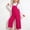EliteGoogv#Hot Pink, variant on Girls Performance Overalls Cute Suspenders Pants For Kids Dance Choir School Costume Outfit Jumpsuit Blue 4-5 Years